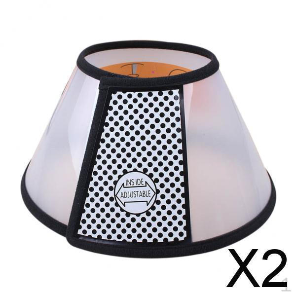 

2xDog Elizabethan Wound Bite Cone Shower Protective Collar #4
