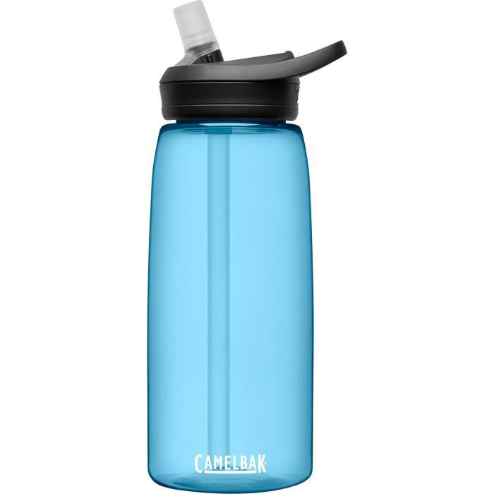 Bouteille à boire - CamelBak - Eddy+ - 1 L - Tritan sans BPA - Couleur bleu