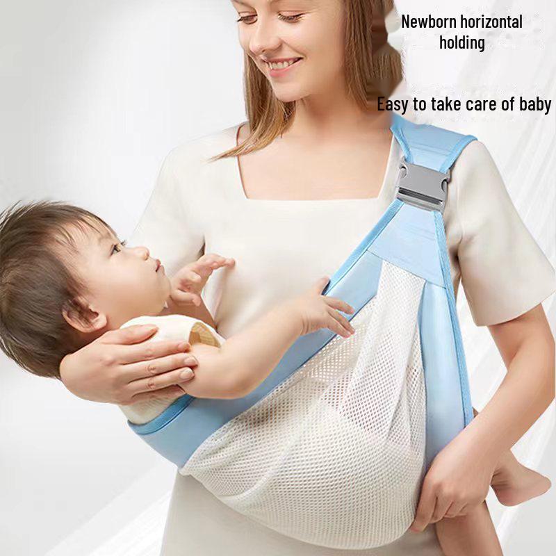 Foldable Baby Waist Stool: Lightweight, Breathable, Single-Shoulder Strap for On-the-Go