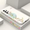 Twigs Flower Willow Phone Case For Samsung A54 A34 A24 A14 A73 A53 A23 A13  A04 A72 A52 A52S A32 A22 A15 A25 A35 A55 4G 5G