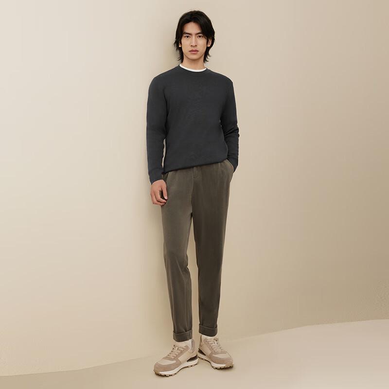 Hodo Men's Cashmere & Silk Blend Knit Pullover