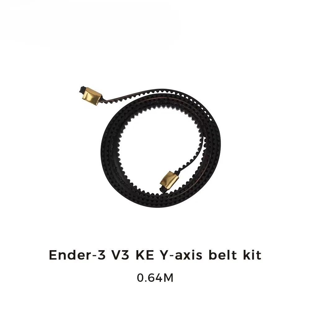 Creality X-axis Belt Assembly for Ender-3 V3 SE/Ender-3 V3 KE Y-axis Belt Kit 0.64M for Ender-3 V3 KE 3D Printing Accessories