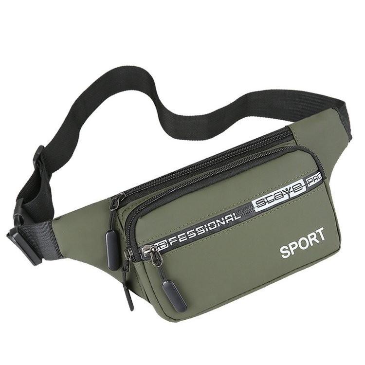 Men's and Women's Waist Bags Multifunctional Large Capacity Chest Bags Work Mobile Phone Bags