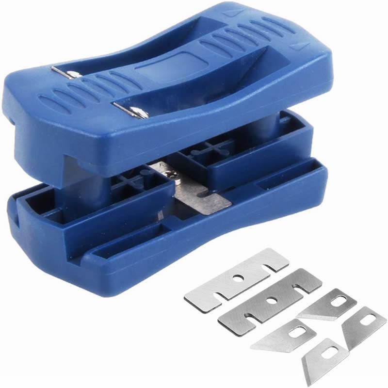 1Pc Manual Edge Trimmer, Woodworking Planer, Edge Banding Strip Scraper, Plastic Flattening Tool