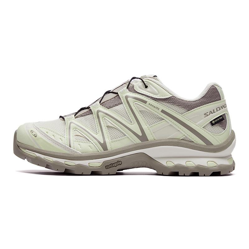 New SALOMON XT-Quest Anti-Slip And Wear-Resistant Water-Resistant Low-Top Running Shoes Unisex Light Green 477809