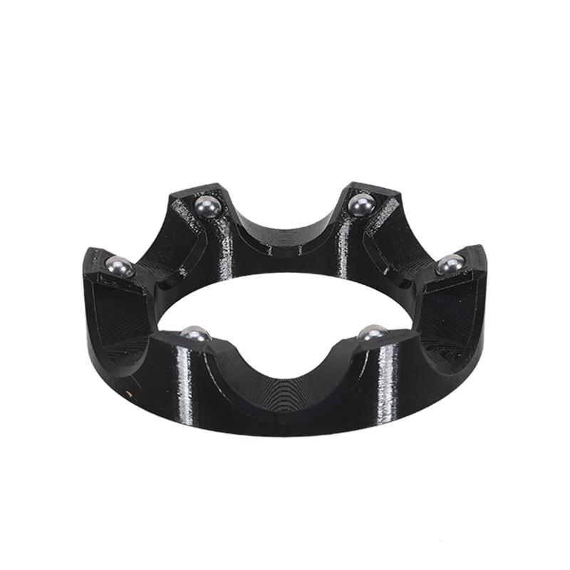

Bowling Ball Rotating Bracket 360 Smooth Rotation Universal Grip Support For Multi Angle Cleaning Polishing Maintenance Tool чёрный