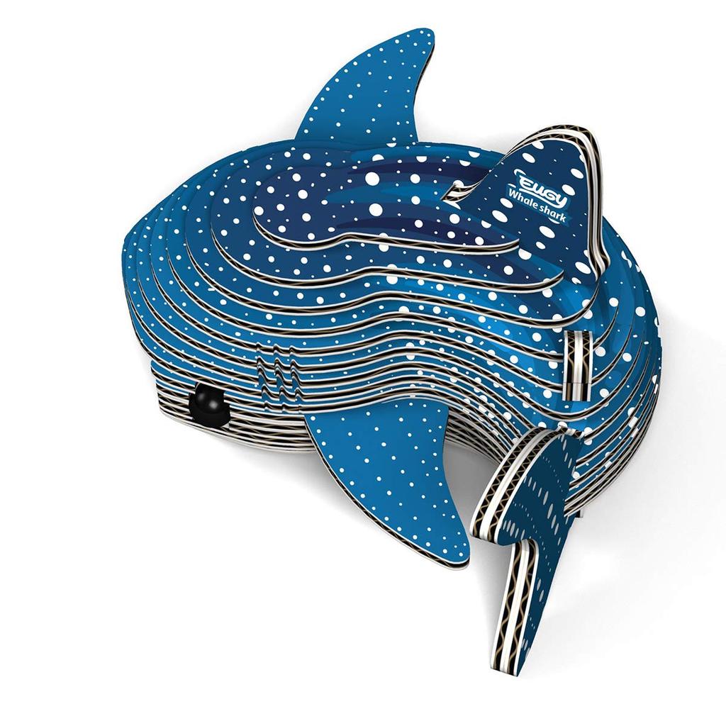 EUGY Whale Shark Paper 3D Puzzle This Is an Educational Toy That Can Be Enjoyed by Elementary School and Adults and Is the Perfect - Boys, Girls,