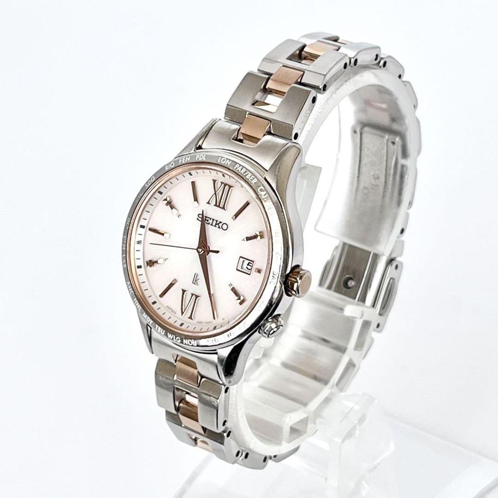 [USED] Seiko Rukia Women's Watch, Working, Radio-Controlled Solar, s2101