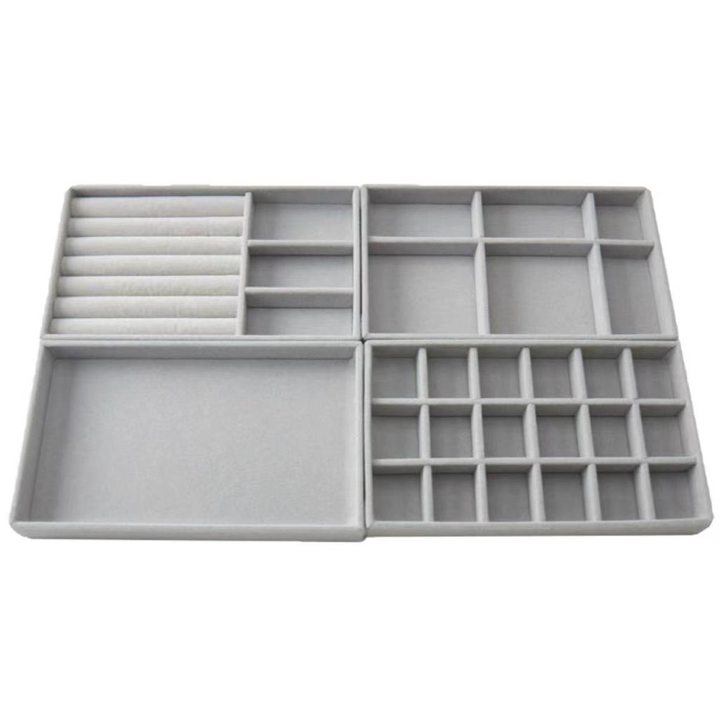 Schmuckaufbewahrungsbox & Schreibtisch-Organizer für Make-up, Ohrringe, Armbänder, Ringe