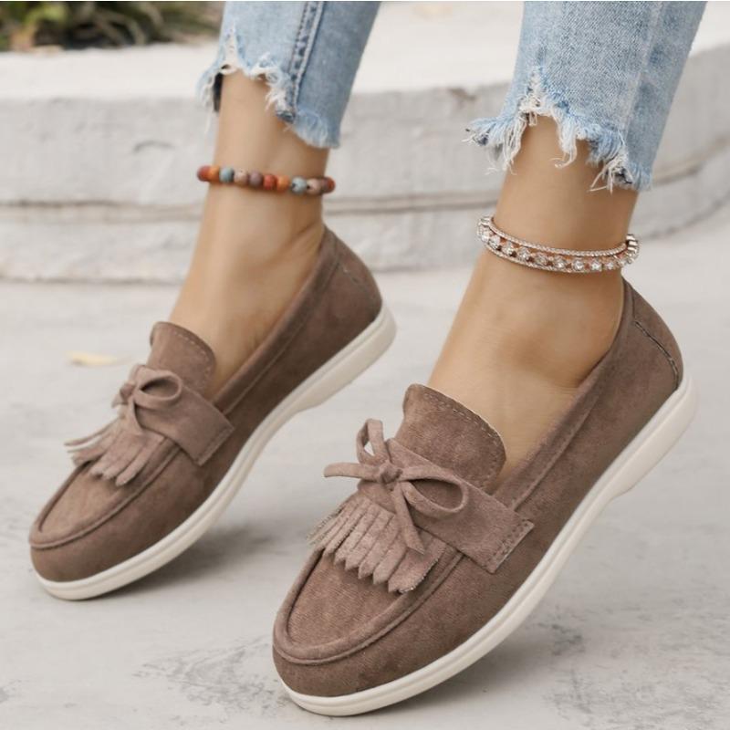 

2025 New Lefu Luxe Shoes Women s Soft Leather Retro Lazy Woman Sole Ballet Flats Comfortable Single Shoe Women Mary Janes Shoes 42 коричневый