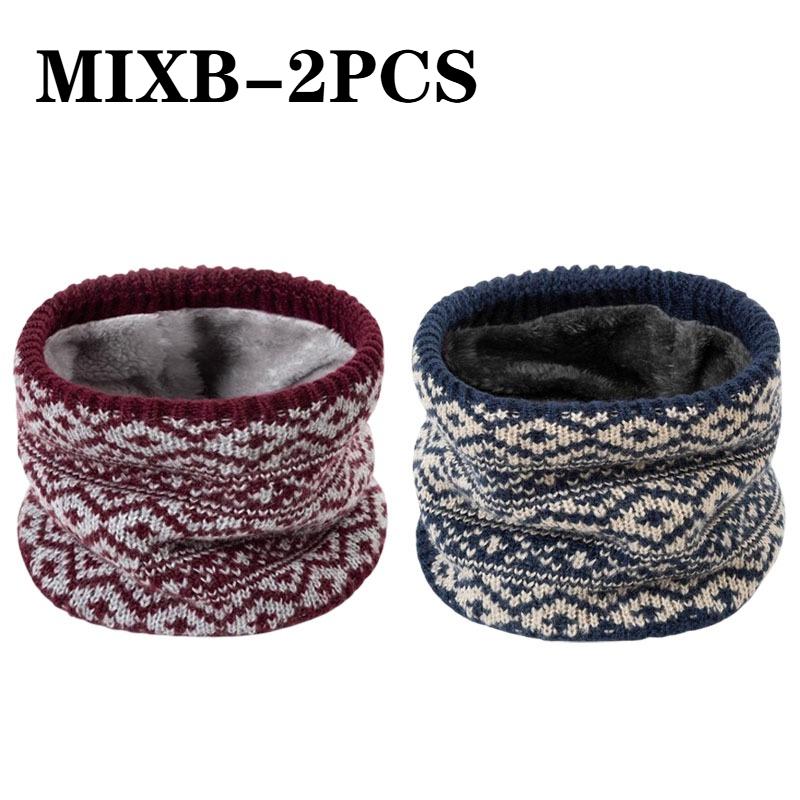 Fashion Soft Knitted Neck Warmer Sports Scarf for Women Men Face Cover Winter Running Skating Hiking Cold-Proof Thick Collar