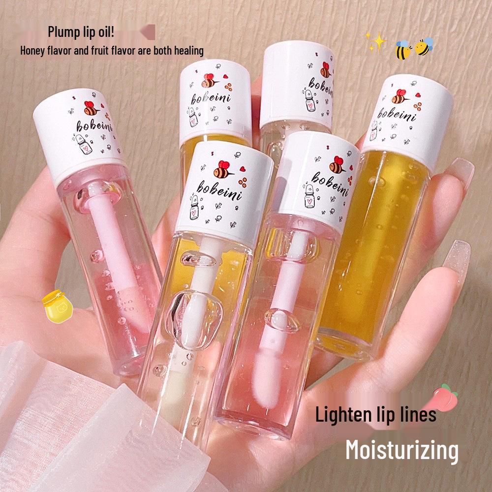 

Bobei Ni Увлажняющее масло и бальзам для губ с медом: Увлажняет, Восстанавливает, Осветляет морщинки на губах, придает блеск и защищает от обветривания для девочек. 03# White Peach Oolong