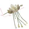 1Pcs Luxury Chinese Headwear Angel Wing Hairpin Alloy Tassels Hair Sticks Women Daily Hair Clip Sweet Hair Accessories