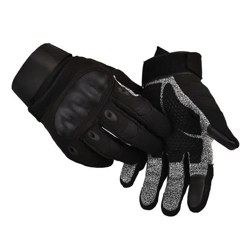 Lishi Men's Anti-Cut Tactical Full Finger Gloves