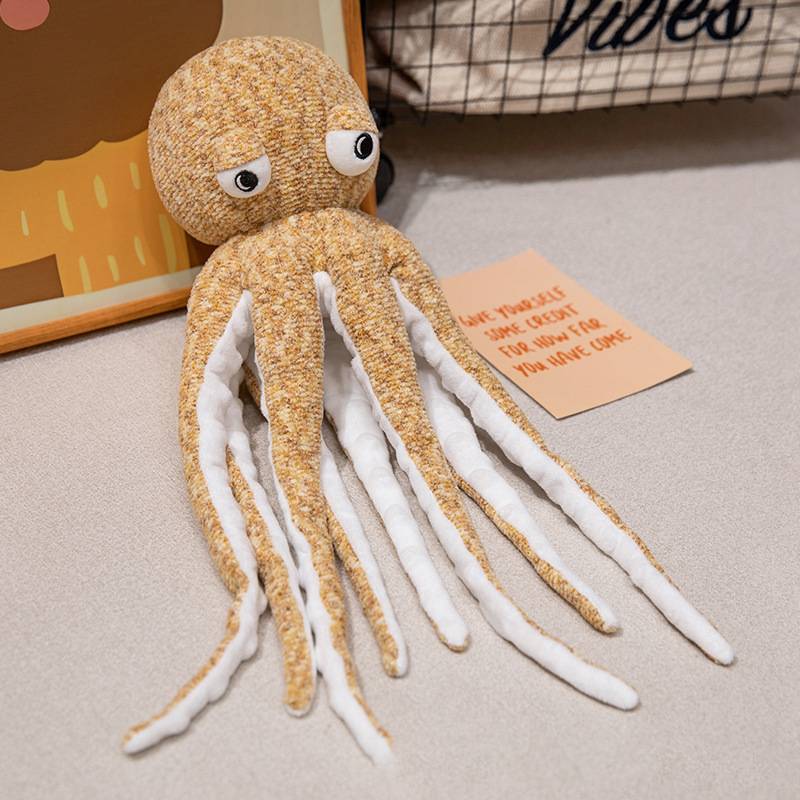 

Octopus Plush Toys Cute Cartoon Funny Children Birthday Holiday Dolls Gifts 40cm/15.75in коричневый