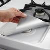 4 Piece Gas Stove Protector Cooker Lid Liner Cleaning Pad For Kitchen Cookware Accessories Pieces Reusable Boiler Hood Protectiv
