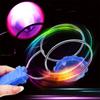 Rotating Luminous Gyroscope Colorful Magnetic Spinning Top Cool   Toddler
