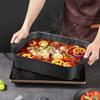 Jiexing Non-stick Carbon Steel Rectangular Grill Pan