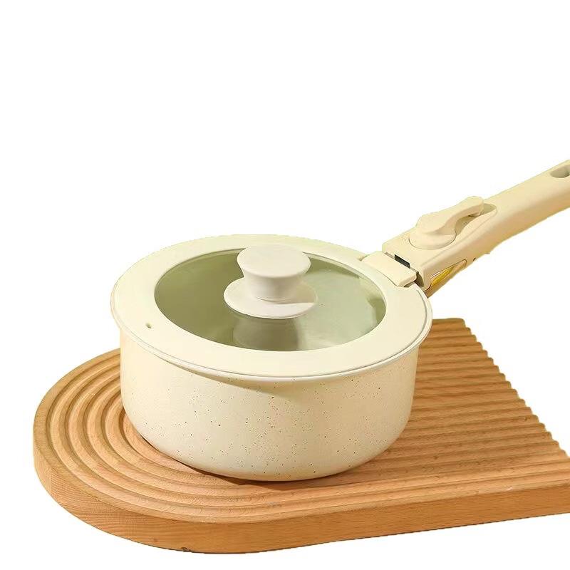 Zhishi Stackable Non-stick Frying Pan with Detachable Handle