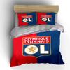 Design loga Olympique Lyonnais. Sady povlečení Sady povlaků na přikrývku Povlaky na přikrývku Povlaky na polštář(1 * Povlak na peřinu 2 * Povlaky na polštář bez výplně)