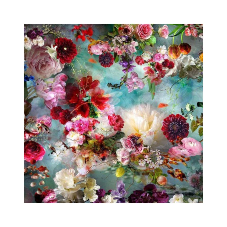 

5D DIY цветок алмазная картина картина полный Круглый полный алмаз вышивка подарок мозаика мозаика украшение дома вышивка крестиком набор Full Round 20x20CM