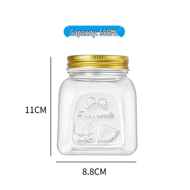 Airtight Glass Storage Jar for Pickling, Jam, and Chili Sauce