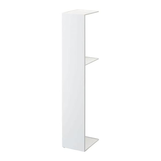 Yamazaki Jitsugyo Slim Toilet Rack White Approx. W13XD17XH70.5cm Tower Toilet Paper Toilet Storage Shelf 3509
