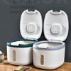 5/10/15kg Food Storage Box Mutifunction Moisture-proof Rice Bucket Food Grade Press Open Powder Storage Bucket Household Supply
