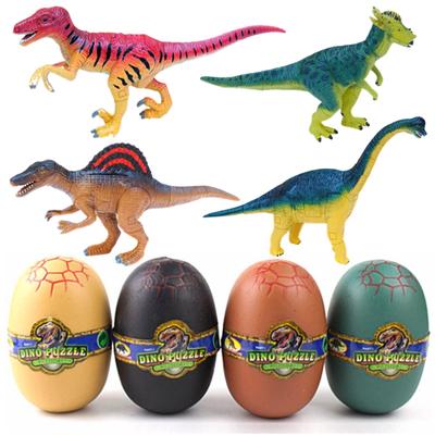 Heizi 4D Puzzle Zaurus DX Dinosaur Egg Set of 4 Jurassic Excavation Egg 3D Puzzle Assembly Figure Toy Total 24 Types (Type B)