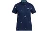 Polo Shirts Women's Marine Blue Polo Collar Moderate Other HT6876