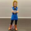 Bandai Anime Dragon Ball Z Android 17 18 Figur Android 18 PVC Actionfiguren Sammlungsmodell Spielzeug für Kinder Weihnachtsgeschenk
