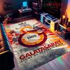 Galatasaray Blut Teppich für Wohnzimmer Schlafzimmer Zuhause Sofa Dekoration, Kinder Spiel rutschfeste Bodenmatte