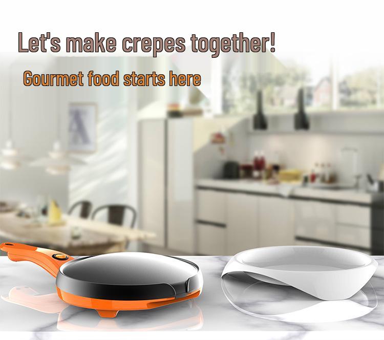 European Standard Crepe & Pancake Maker – Automatic Mini Machine