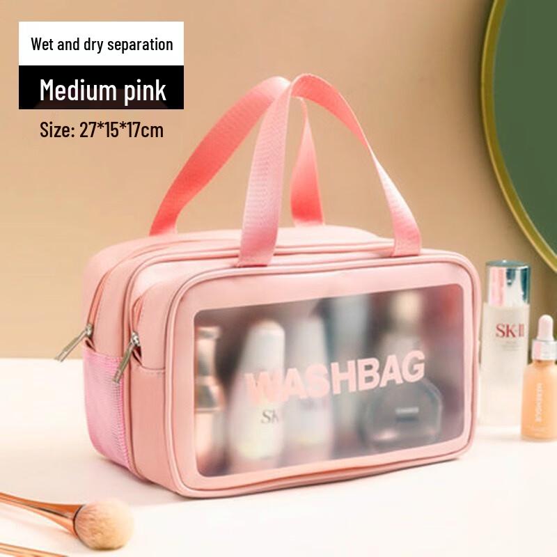 OLOMMPU Frosted Waterproof Travel Toiletry Bag