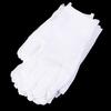 6 Pairs White Gloves Cotton Soft Thin Coin Jewelry Silver Inspection Work Gloves