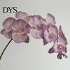 Natürlich aussehende Seidenorchideen-Stiele Künstliche Phalaenopsis-Blüten 10-Kopf-Stiel 3D-Druck Realistische Orchideen Wohnzimmer-Blumenarrangement für