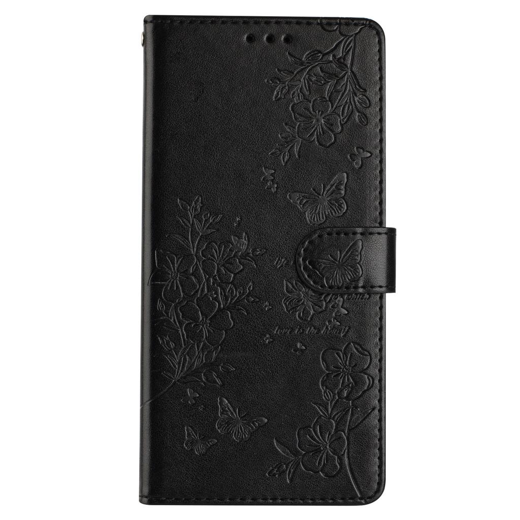 For Samsung Galaxy A17 5G/A17 4G/A26 5G Wallet Phone Case Butterfly Floral Imprint Leather Flip Cover