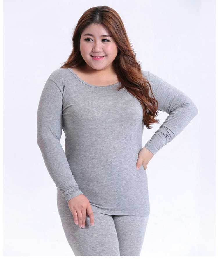 Thermal Underwear Women's Warm Fleece Pajamas Set Home Wear