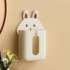 Plastic Paper Drawer Box Rectangular Towel Storage Box Delicate Cartoon Rabbit Tissue Box  Home