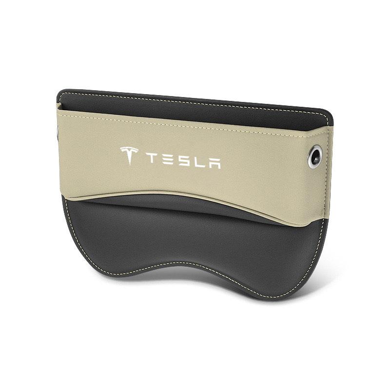 Multifunction Car Seat Gap Organizer Storage Box Crevice Side Storage Pocket Wallet for Tesla Model 3 Model S X Y Accessories