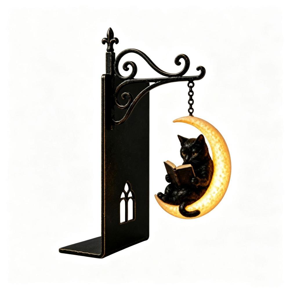 Compact Mini Size LED Bookshelf Decor Light Fine Craftsmanship Desktop Ornament Study Room