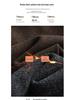 Women's High-Waisted Woolen Shorts: Autumn/Winter 2025 New Style, Slimming, Loose, Casual Wide-Leg A-Line Bootcut.