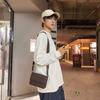 Men's Mini Flip Faux Leather Crossbody Bag Small Phone Wallet Shoulder Bag Casual Daily Travel Messenger Bag