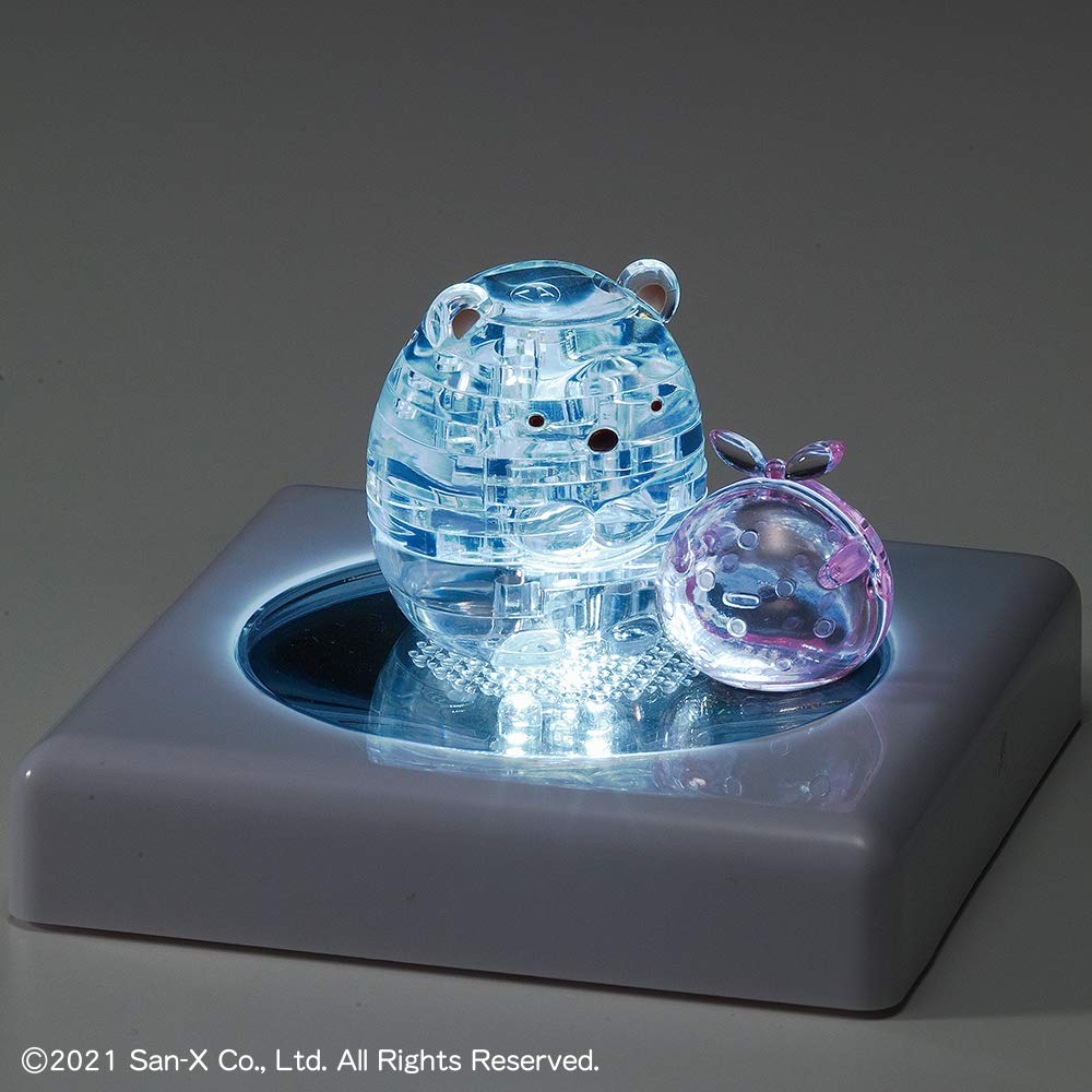 BEVERLY 17-Piece Crystal Puzzle, Sumikkogurashi Polar Bear & Furoshiki, 50267, Clear