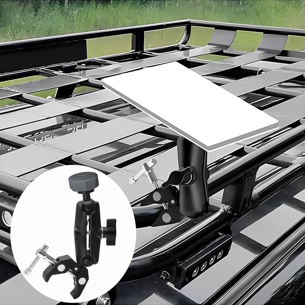 For Starlink Mini Clamp Bracket Kit Adjustable Roof Mount RV Mount for RV Ladders Roof Rack Balcony