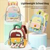 Waterproof Dopamine Kids Backpack Large Capacity Lightweight School Bag  School