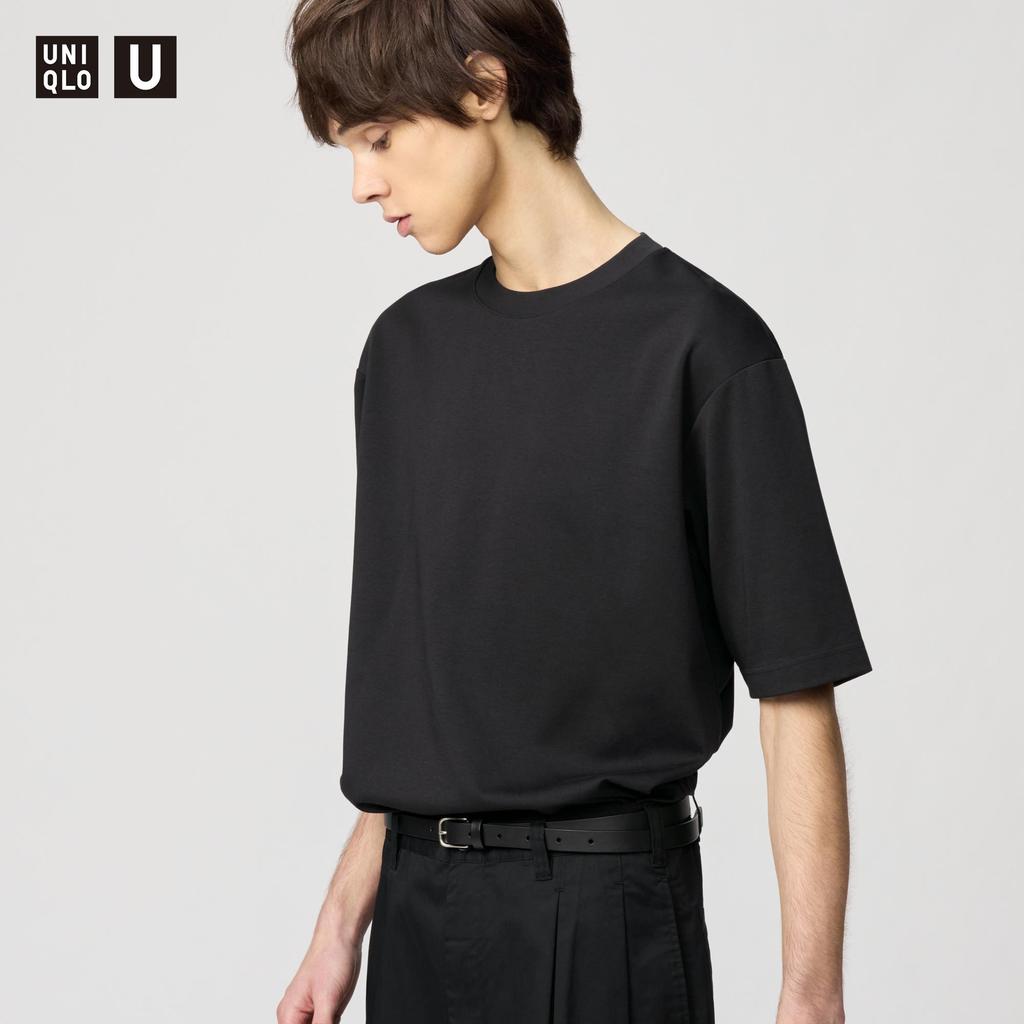 2 X Uniqlo Japan Air Rhythm Cotton Oversized Tee  5 Minute Sleeves 