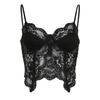 Butterfly Sexy See-through Lace Wavy Camisole