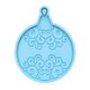 Christmas Ball Silicone Mould Keychain Pendant Epoxy Resin Crafts Silicone Mold Candy Chocolate Xmas Jewelry Pendant Making Mold