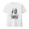 Jeg liker det ikke Andy Pipkin Little Britain T-skjorte Vintage Pustende Designerklær Topp for Hverdagslig Bruk Litt